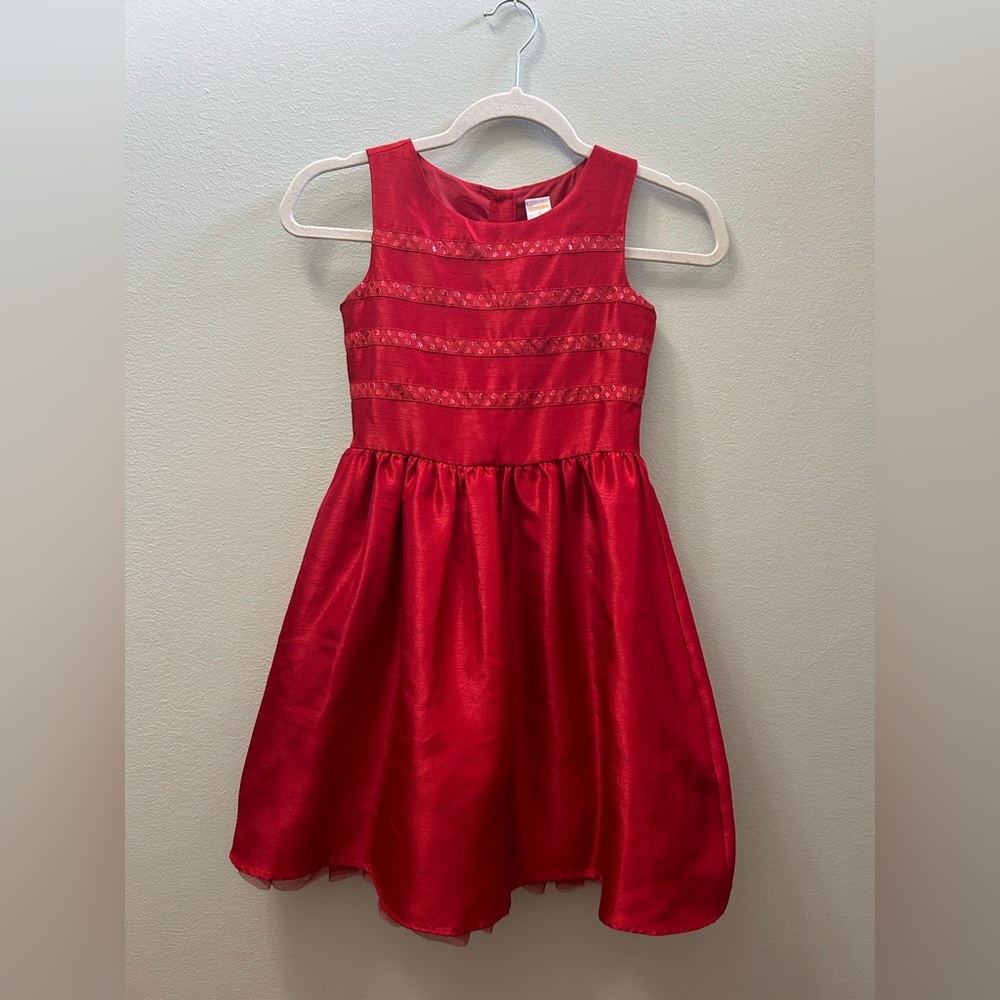 Red dress, size 8 girls, Gymboree